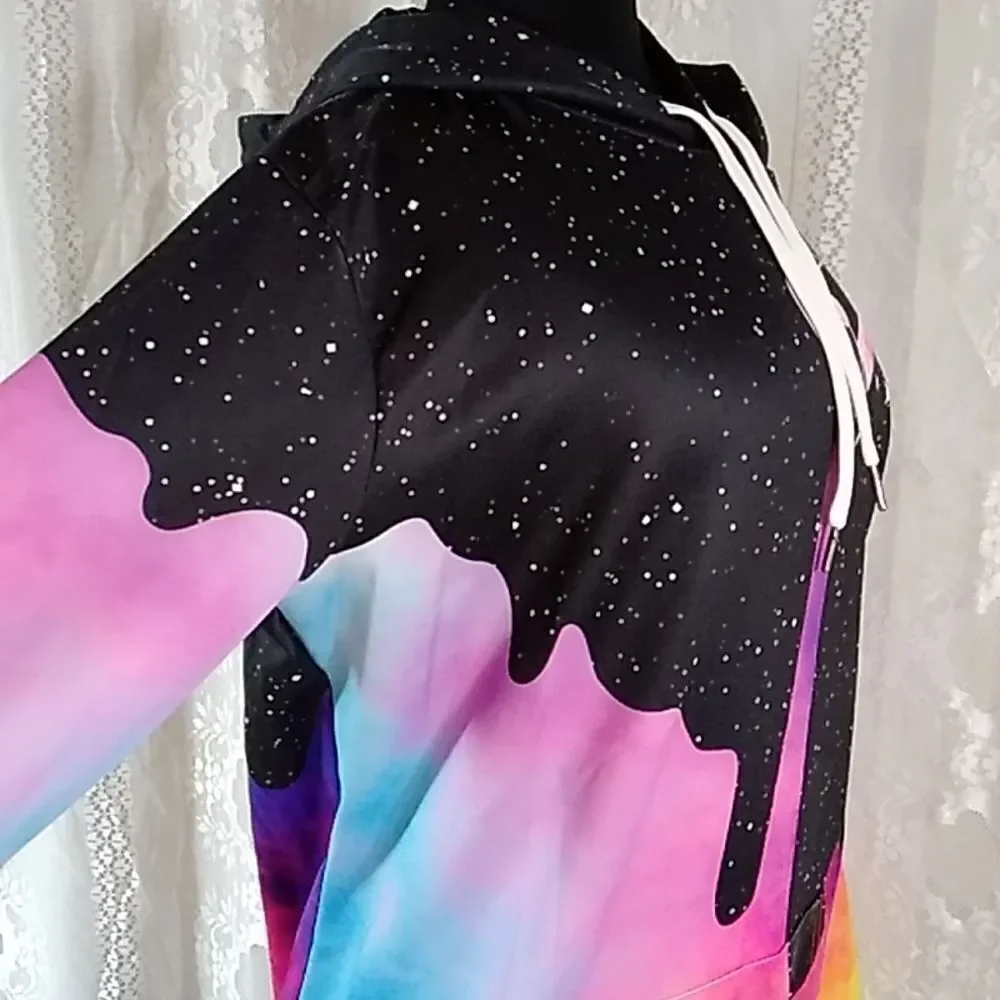 Goodstoworld Unisex Men's & Women's Hoodies 3D Sweater Size S M